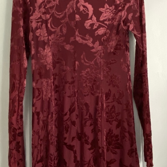 Free People Lotta Love Velvet Slip Mini Dress Lined small - Picture 3 of 12